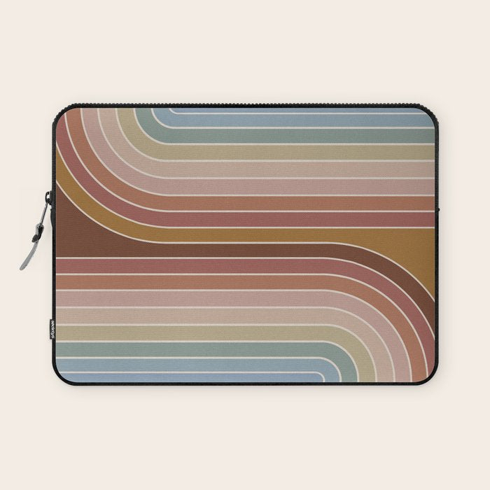 Gradient Curvature IX Laptop Sleeve Gallery Image 1