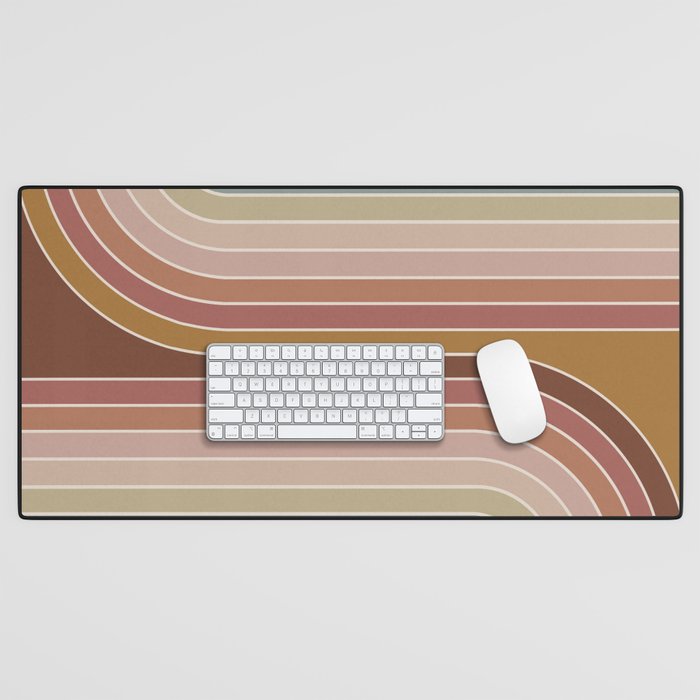Gradient Curvature IX Desk Mat Gallery Image 1