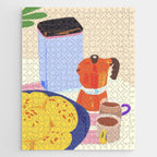 Coffee and buns Jigsaw Puzzle Gallery Image 1