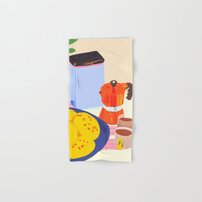 Coffee and buns Towels Gallery Image 1