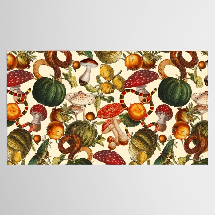 Mysterious Mushroom Forest  Tablecloth Gallery Image 2