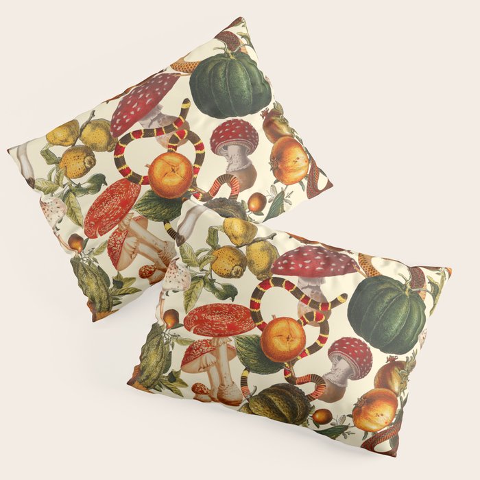 Mysterious Mushroom Forest  Pillow Sham Gallery Image 3