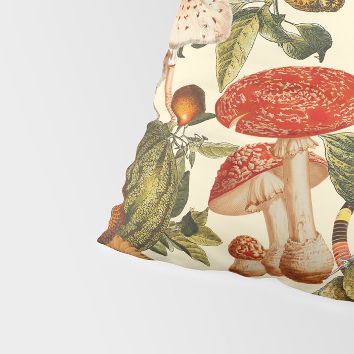 Mysterious Mushroom Forest  Pillow Sham Gallery Image 4