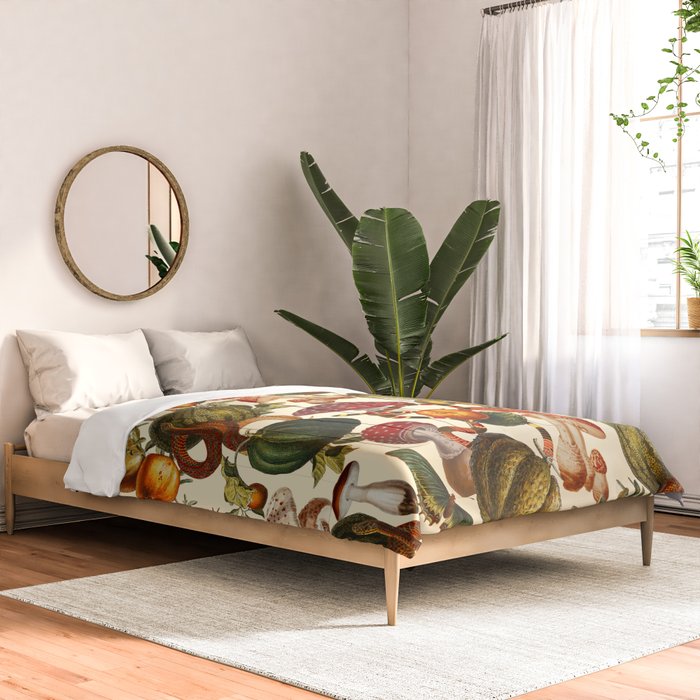 Mysterious Mushroom Forest  Comforter Gallery Image 2