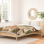 Mysterious Mushroom Forest  Duvet Cover Gallery Image 2