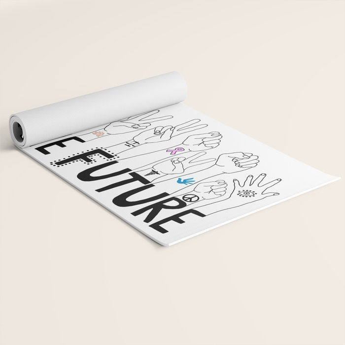 We Are The Future Tattoos Part 1 Yoga Mat Gallery Image 2