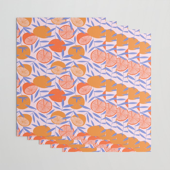 Sweet citrus Wrapping Paper Gallery Image 3