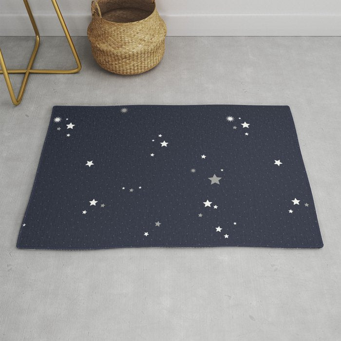 Starry Night Sky Rug Gallery Image 1
