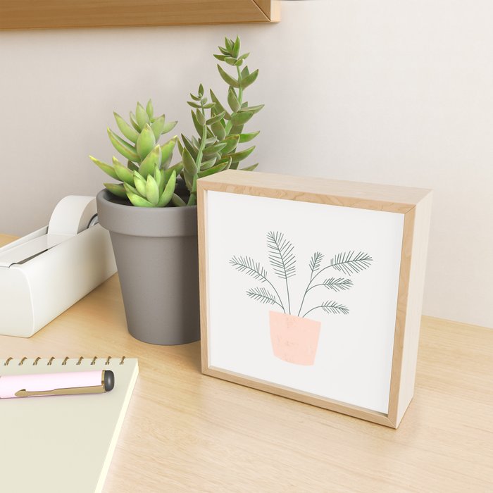 little fern Mini Art Print Gallery Image 2
