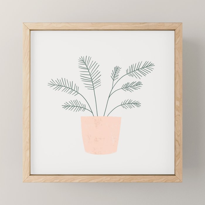 little fern Mini Art Print Gallery Image 1