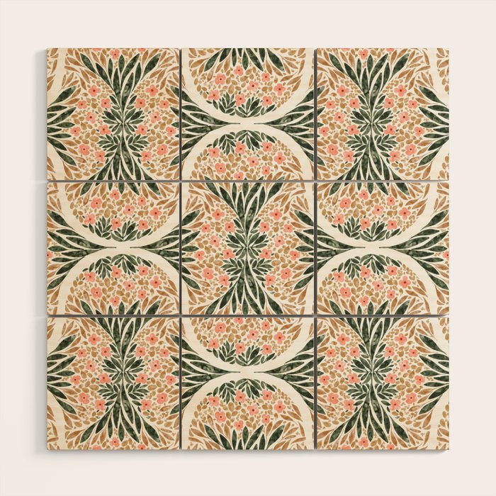 Botanical Breeze Decor Wood Wall Art Gallery Image 1