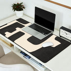 Modern Abstract Minimal Shapes 4 Desk Mat Gallery Image 2