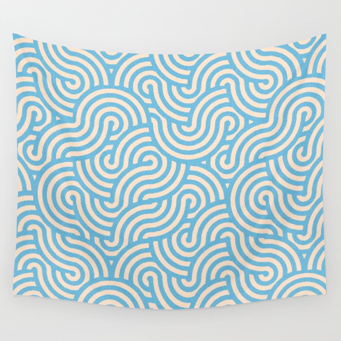 SWIRL Lake and Oat Wall Tapestry Gallery Image 4