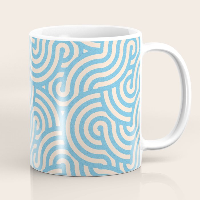 SWIRL Lake and Oat Coffee Mug Gallery Image 1