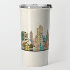 tulsa skyline Travel Mug Gallery Image 2