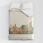 tulsa skyline Duvet Cover Gallery Image 6