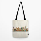 tulsa skyline Tote Bag Gallery Image 2