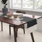 Minimal Abstract Dogs Art 1 Table Runner Gallery Image 2