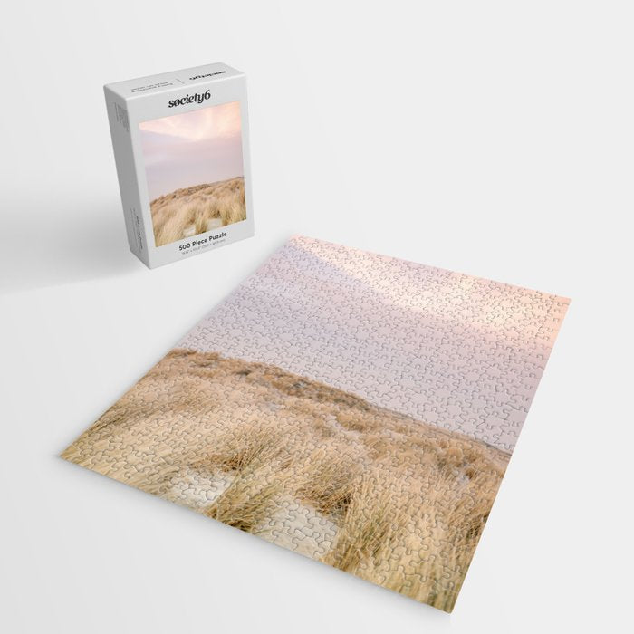 Pastel coastal sky | Ameland island fine art travel photography | The Netherlands Jigsaw Puzzle Gallery Image 2