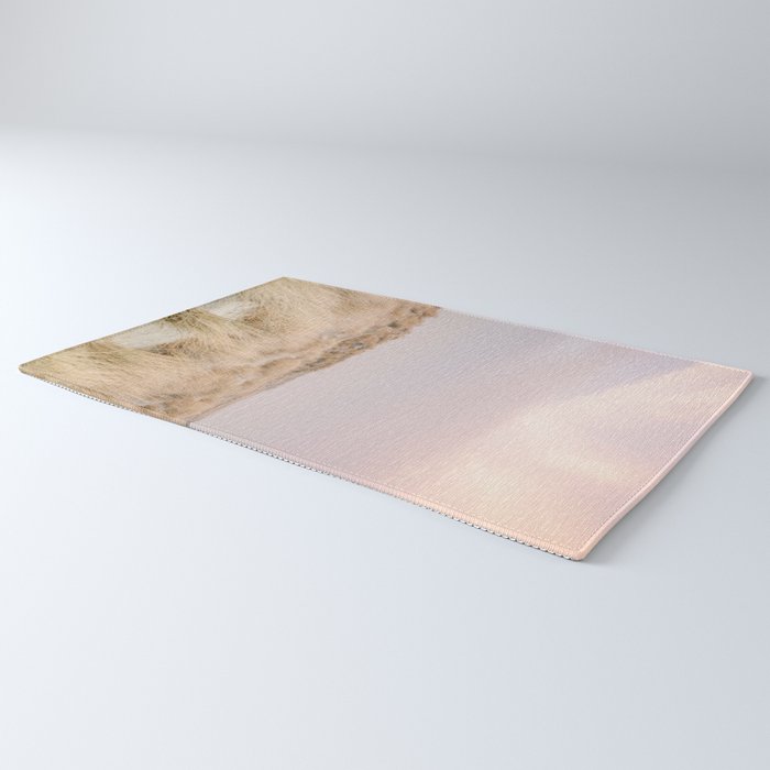 Pastel coastal sky | Ameland island fine art travel photography | The Netherlands Rug Gallery Image 3