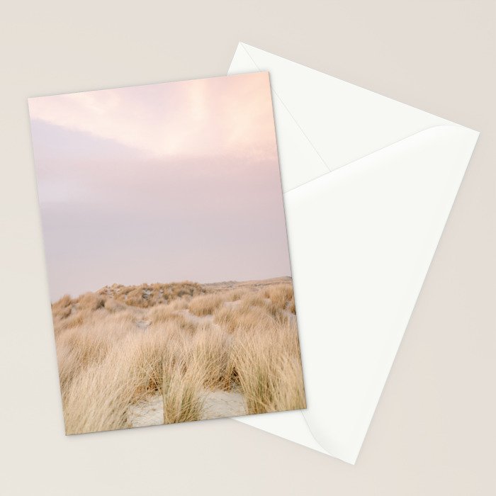 Pastel coastal sky | Ameland island fine art travel photography | The Netherlands Stationery Card Gallery Image 2
