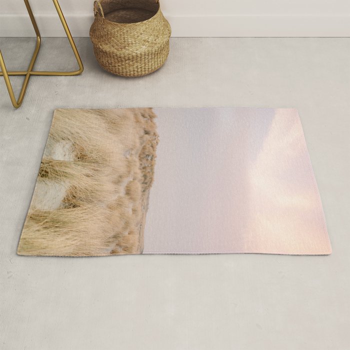 Pastel coastal sky | Ameland island fine art travel photography | The Netherlands Rug Gallery Image 1