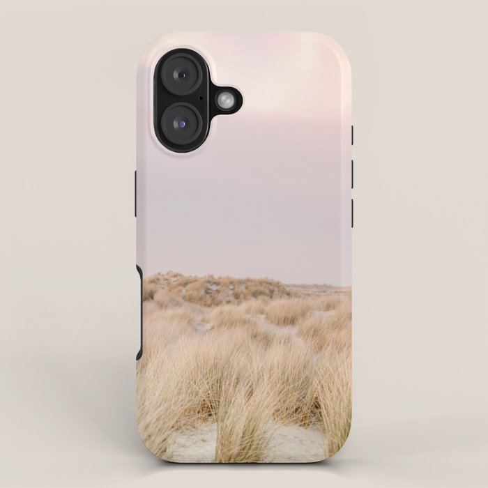 Pastel coastal sky | Ameland island fine art travel photography | The Netherlands iPhone Case Gallery Image 1