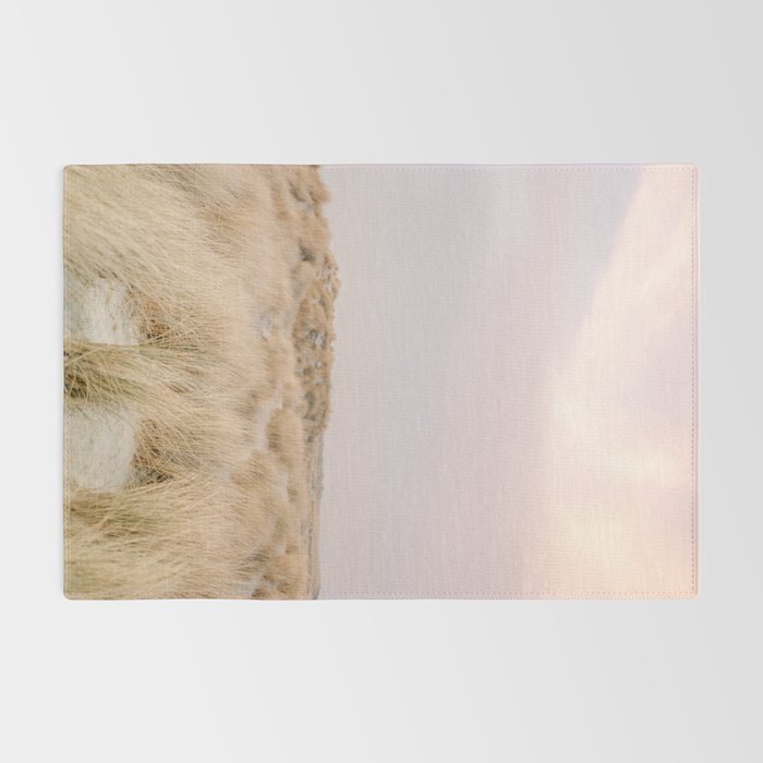 Pastel coastal sky | Ameland island fine art travel photography | The Netherlands Rug Gallery Image 2