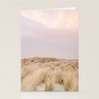 Pastel coastal sky | Ameland island fine art travel photography | The Netherlands Stationery Card Gallery Image 2
