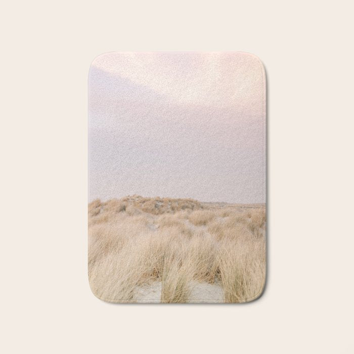 Pastel coastal sky | Ameland island fine art travel photography | The Netherlands Bath Mat Gallery Image 1