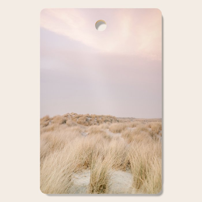 Pastel coastal sky | Ameland island fine art travel photography | The Netherlands Cutting Board Gallery Image 1