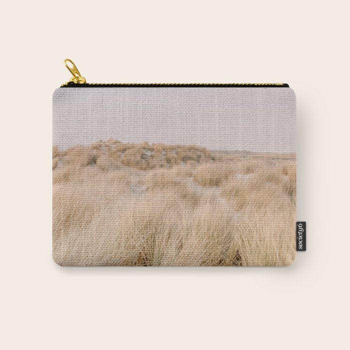 Pastel coastal sky | Ameland island fine art travel photography | The Netherlands Carry All Pouch Gallery Image 1