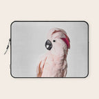 Pink Cockatoo Laptop Sleeve Gallery Image 1