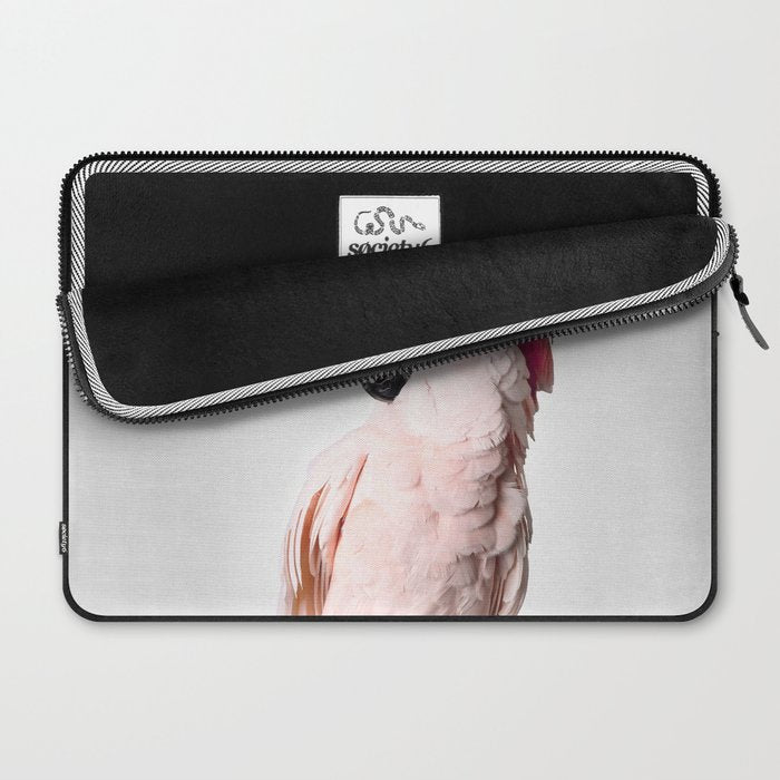 Pink Cockatoo Laptop Sleeve Gallery Image 2