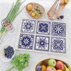 Talavera Mexican Tile - Porcelain Palette Cutting Board Gallery Image 2