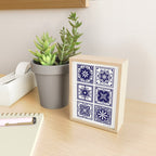 Talavera Mexican Tile - Porcelain Palette Mini Art Print Gallery Image 2