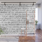 Literary Giants Pattern II Wall Mural Gallery Image 1