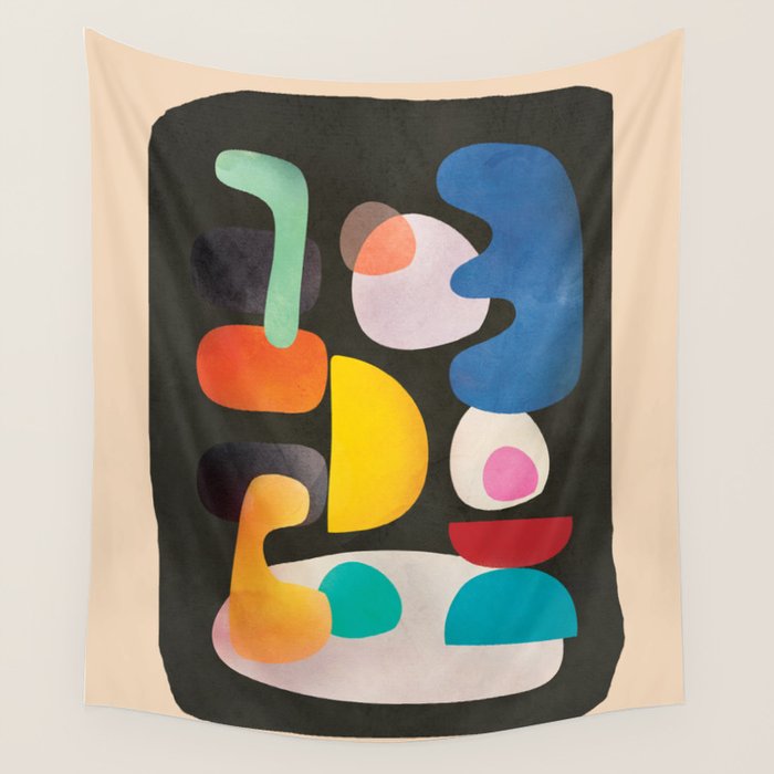 Abstract Modern Art 28 Wall Tapestry Gallery Image 4