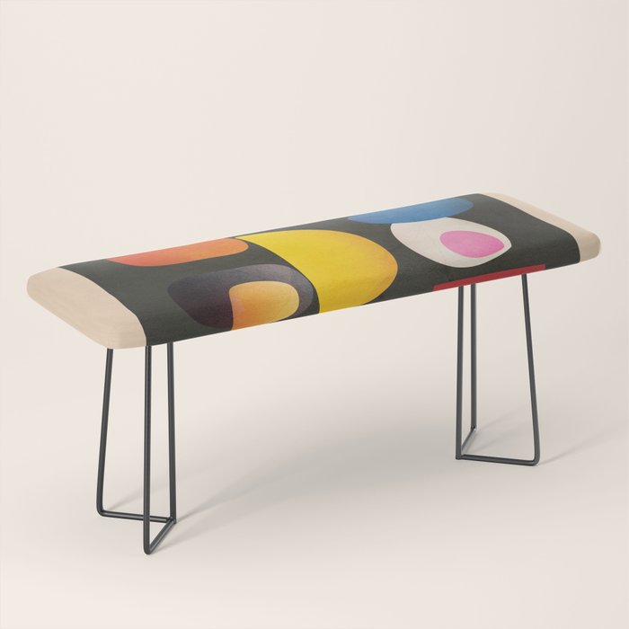 Abstract Modern Art 28 Bench Gallery Image 1