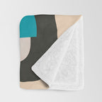 Abstract Modern Art 28 Throw Blanket Gallery Image 3