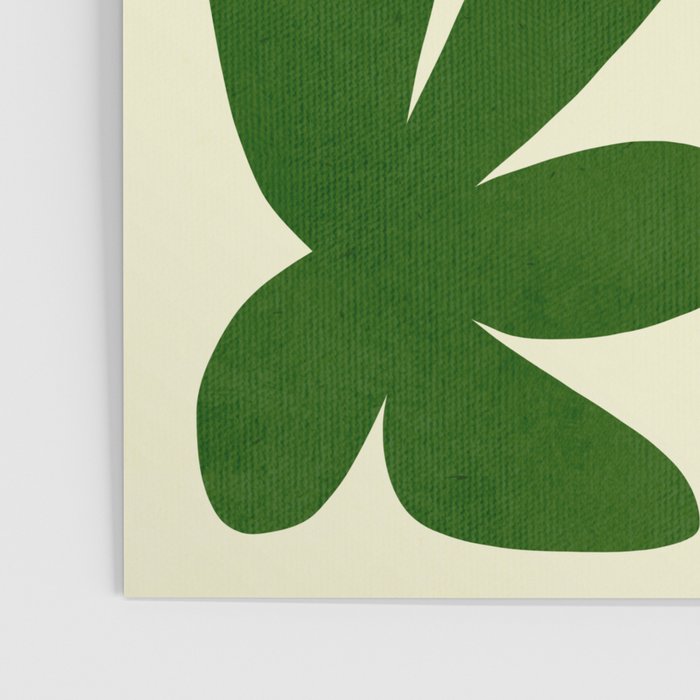 Abstract-botanical 35 green Poster Gallery Image 3
