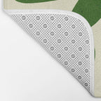 Abstract-botanical 35 green Bath Mat Gallery Image 2