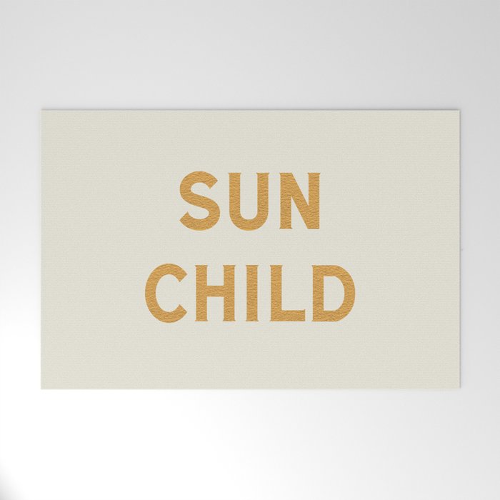 Sun child Welcome Mat Gallery Image 1