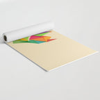 Fractal geometric Squirrel Yoga Mat Gallery Image 2