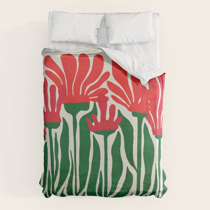 Nerine Lily: Les Fleurs | Flower Market 02 | Spring Summer 23 Duvet Cover Gallery Image 1