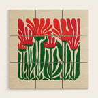 Nerine Lily: Les Fleurs | Flower Market 02 | Spring Summer 23 Wood Wall Art Gallery Image 1