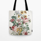 Romantic Garden Tote Bag Gallery Image 1