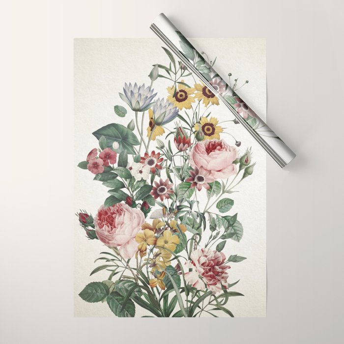 Romantic Garden Wrapping Paper Gallery Image 1