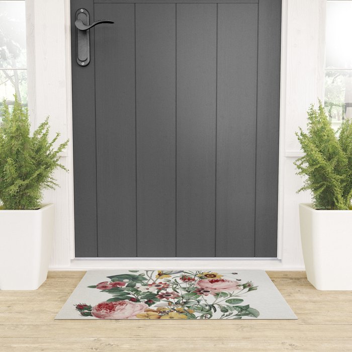 Romantic Garden Welcome Mat Gallery Image 3