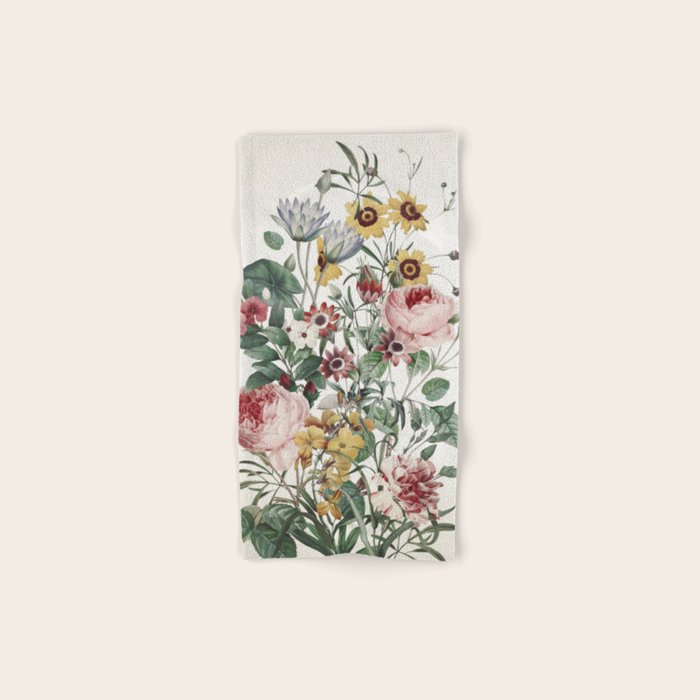 Romantic Garden Bath Towel Gallery Image 1